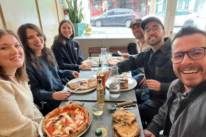 With the Wise team in London